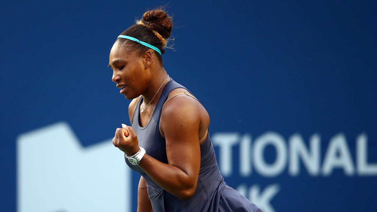 Serena Williams defeated Marie Bouzkova.