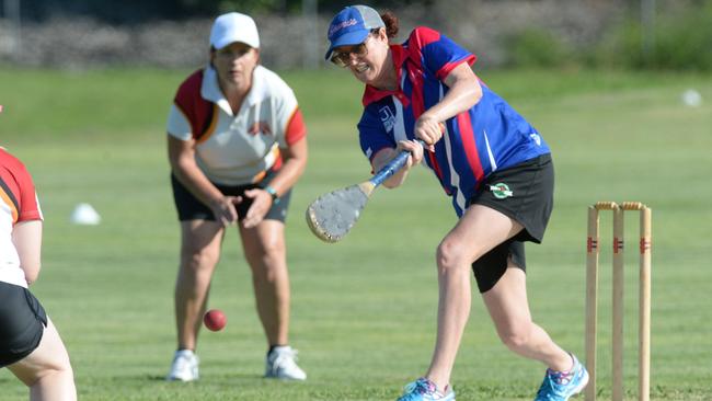 Sports batter Tracey Scudds is happy her team’s batting is keeping her side well placed for a finals charge. Picture: Rob Williams