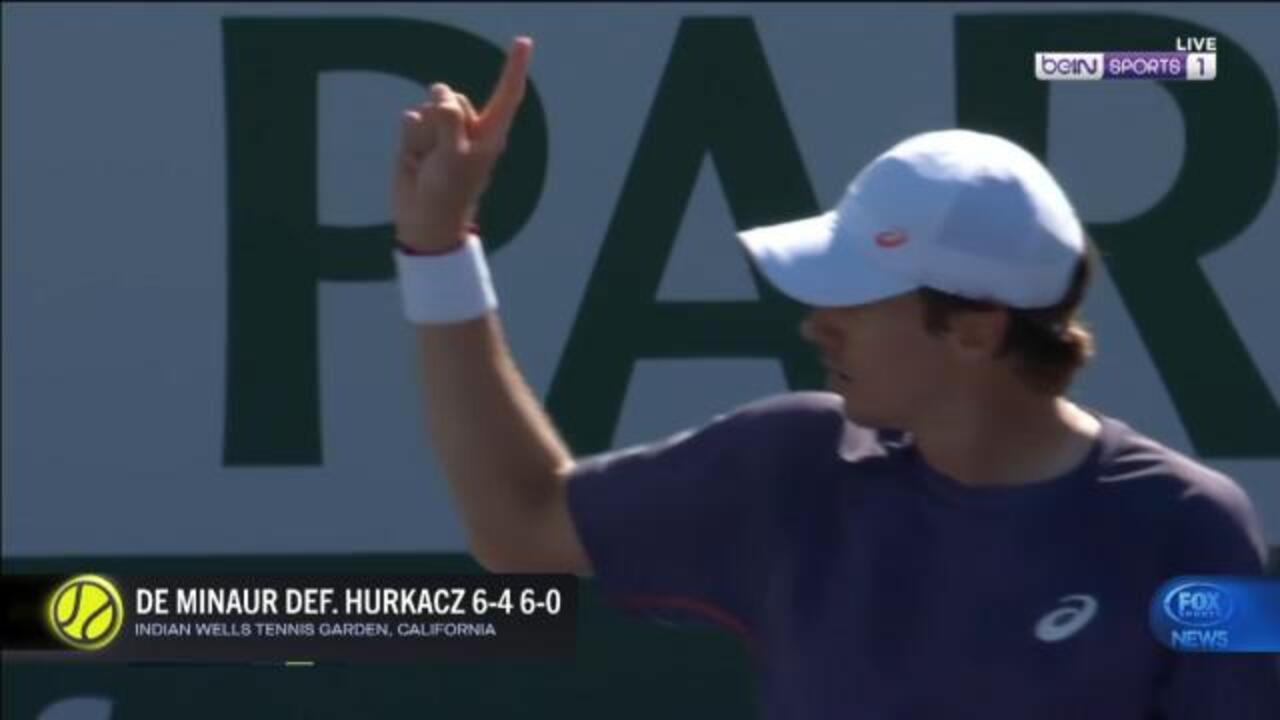 Demon crushes Hurkacz at Indian Wells