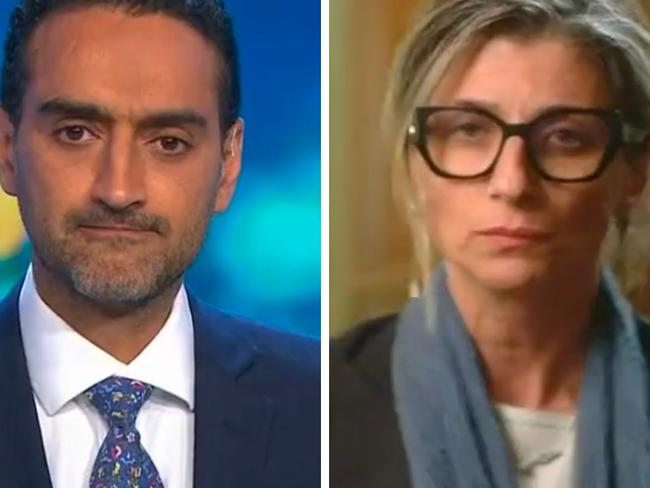 Waleed grilled the UN expert.