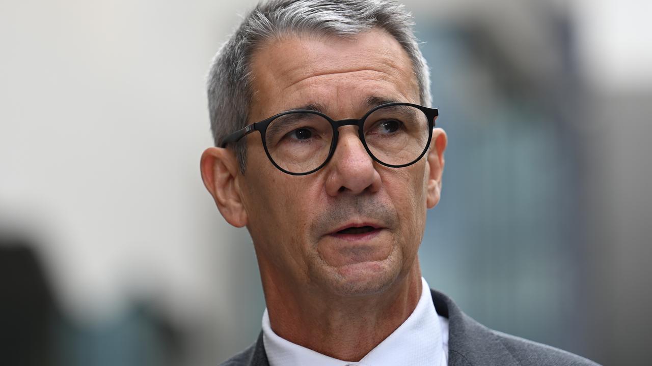 Shane Drumgold SC has resigned after a damning report into his handling of Bruce Lehrmann’s trial. Picture: NCA NewsWire / Martin Ollman