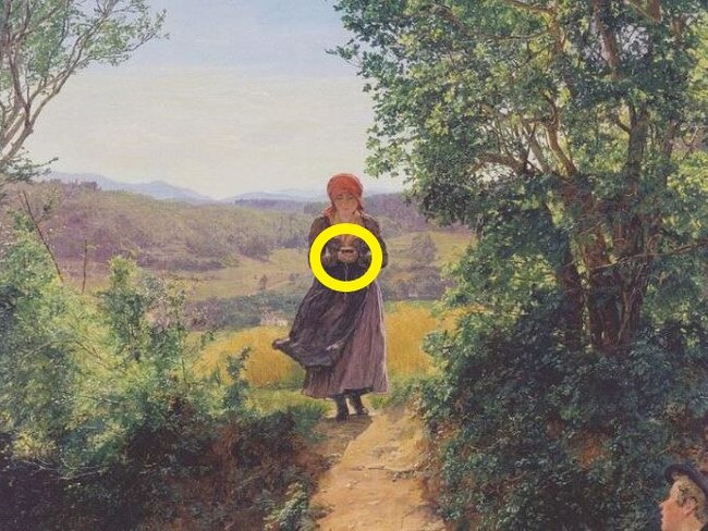 Internet baffled by item in really old painting