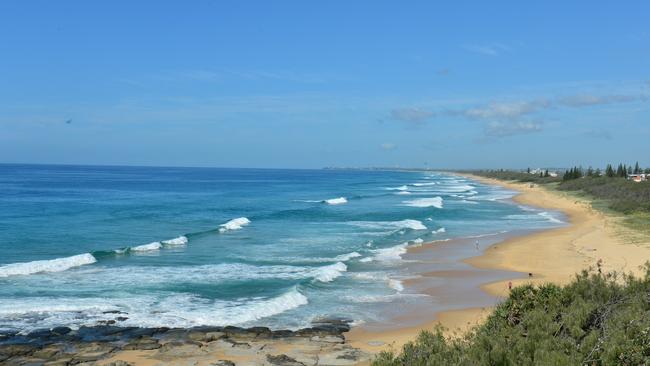 Buddina Beach along Pacific Blvd.