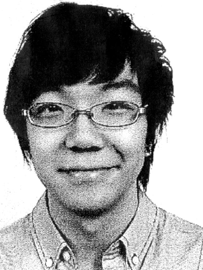 Wei Li when he was a 18-year-old suspect in his mother’s murder. Picture: SAPOL