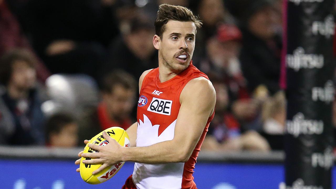 Jake Lloyd is a two-time best-and-fairest winner at the Swans. Picture: Michael Klein