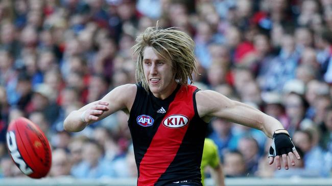 Carlton v Essendon at the M.C.G. Melbourne Australia, 30h August 2014. Essendon's Dyson Heppell Picture : George Salpigtidis