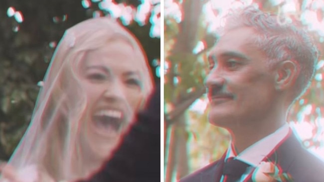 Rita Ora and Taika Waititi have shared a look at their intimate wedding. Picture: Instagram