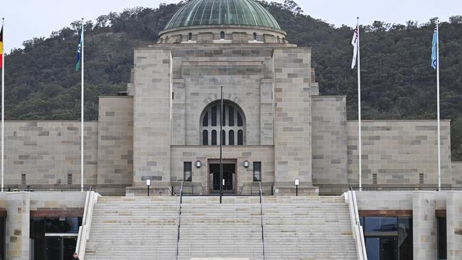 CANBERRA, AUSTRALIA  - NewsWire Photos - November 11, 2024: Preparations for the Remembrance Day National Ceremony at The Australian War Memorial in Canberra. Picture: NewsWire / Martin Ollman