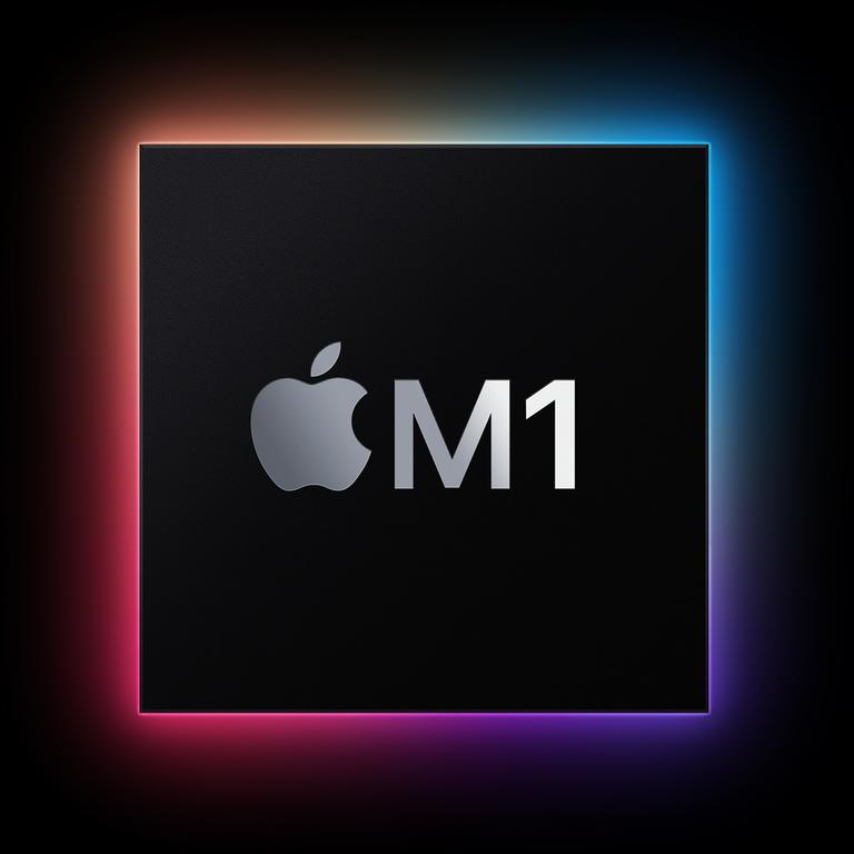 Apple introduced the M1 chip last year. Picture: Apple