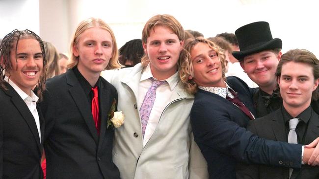 Students at the Coolum State High School formal 2023. Picture: contributed