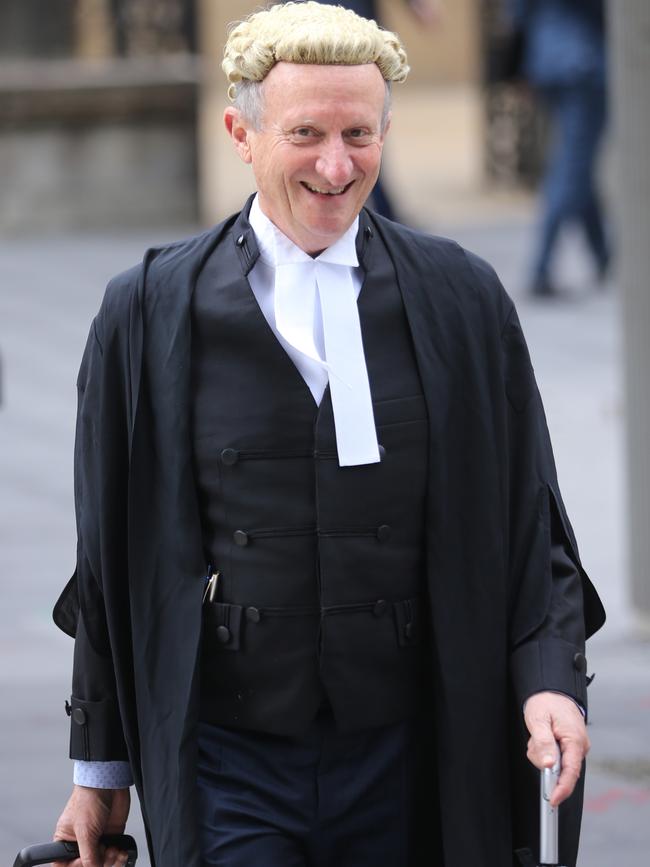 Mark Tedeschi QC returned to his old stomping ground this week. Picture: John Grainger