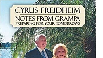 The cover of Cyrus Freidheim’s book