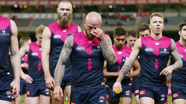 Melbourne is now in a fight, again, to play finals. Picture: Getty