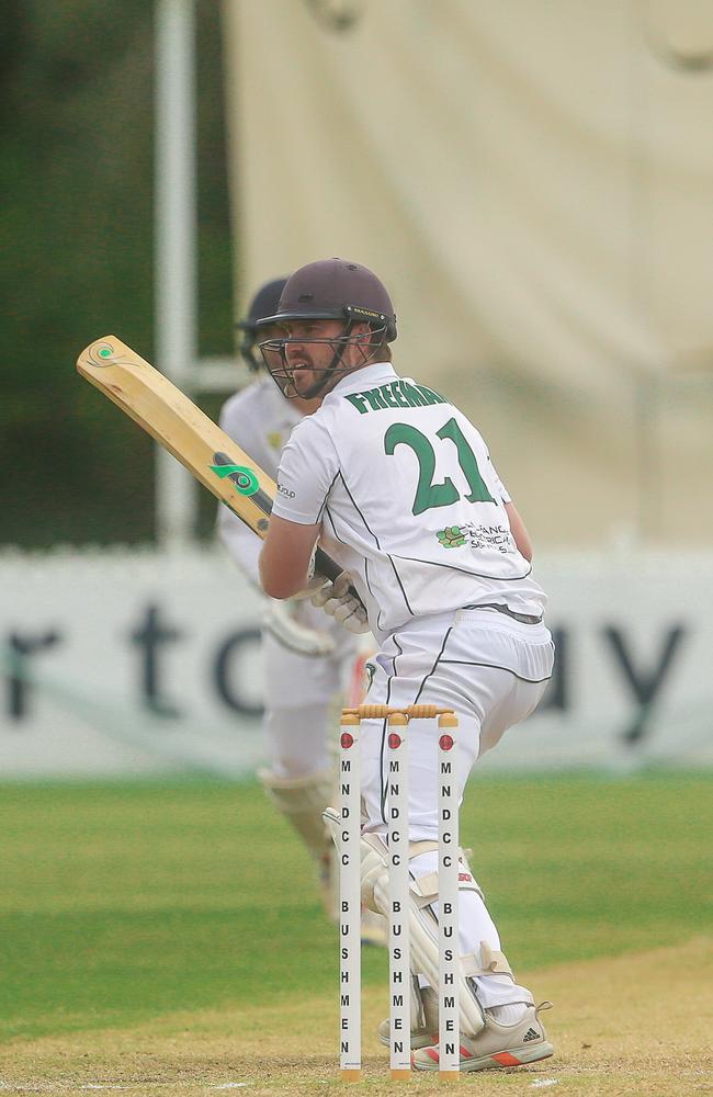 Mitch Freeman as Mudgeeraba v Queens - Premier First Grade at Alan Nielsen Park, Carrara. Picture: Glenn Campbell