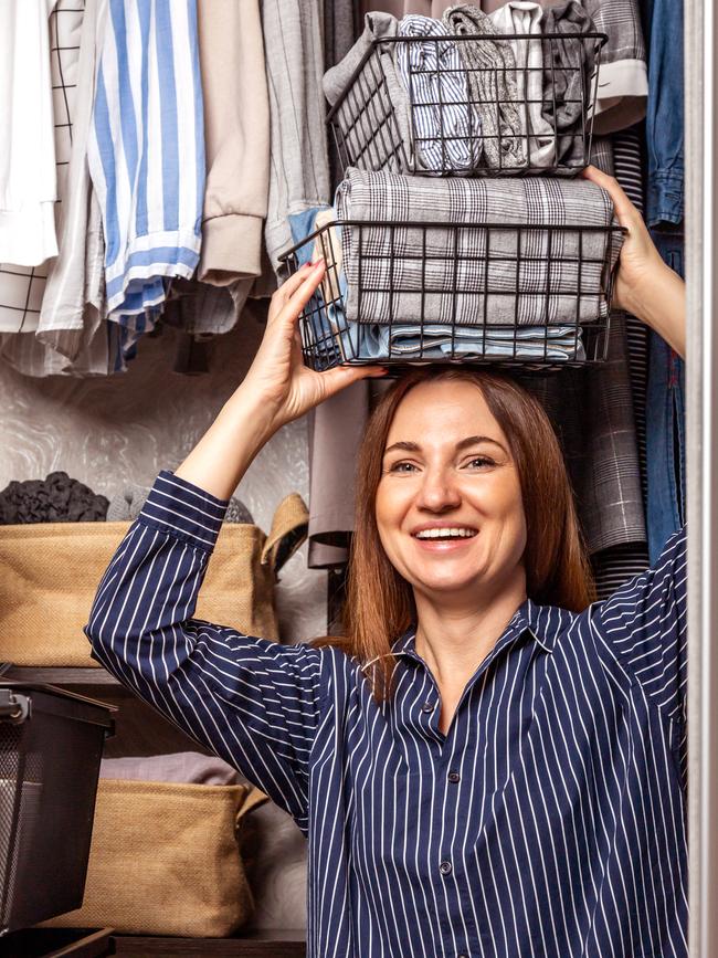 Use your head … reducing clutter can be a simple process.