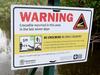 Croc warning sign goes up at Cairns parklands
