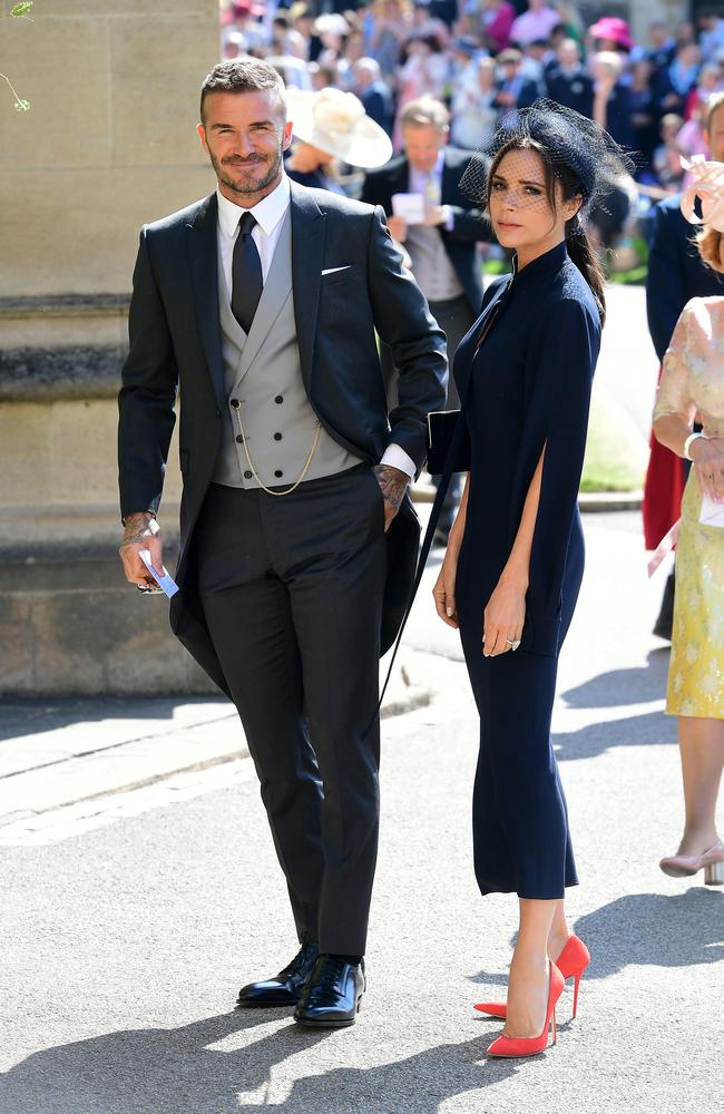 David Beckham and Victoria Beckham