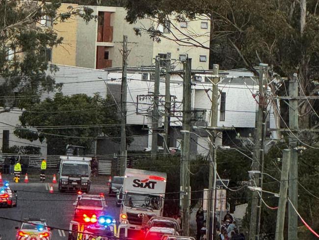 A child has been hit by a car at Octavia St Toongabbie. Picture: Facebook