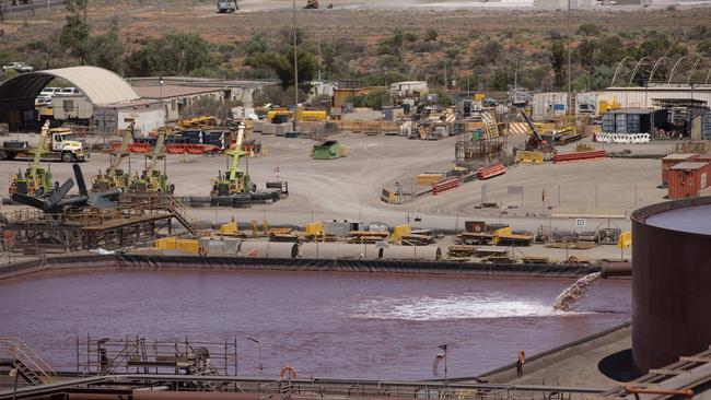 BHP’s Olympic Dam. Picture: Brett Hartwig