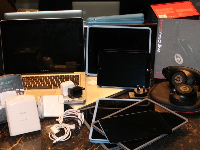 All sorts of gadgets are on offer from the Eventi Hotel in NYC. Picture: Eventi Hotel