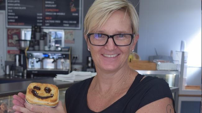 Proserpine Pies and Pastries owner Kim Hogan is happy to be opening her doors to dine-in customers this weekend as coronavirus restrictions are eased.