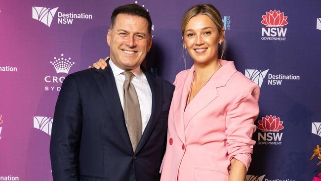 Karl and Jasmine Stefanovic, pictured at an event for this year’s Vivid festival.