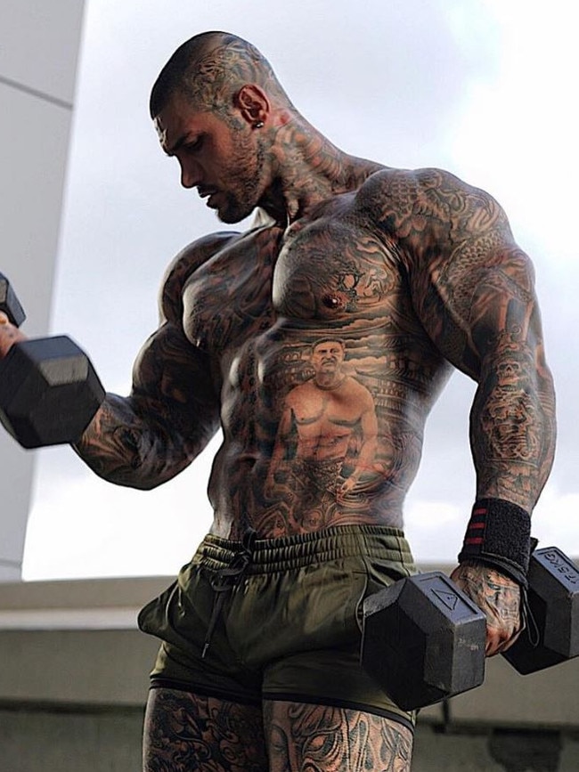 Mr Balapour is a fitness influencer with hundreds of thousands of followers. Picture: Instagram