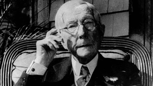 FILE - Oil magnate John D. Rockefeller, shown in this 1930 file photo, was ranked as the richest American of all time by American Heritage magazine. The magazine, which adjusted for inflation in its ranking of the 40 wealthiest Americans in history, calculated Rockefeller's worth at $US190 billion. (AP Photo/File).p/ /headshot