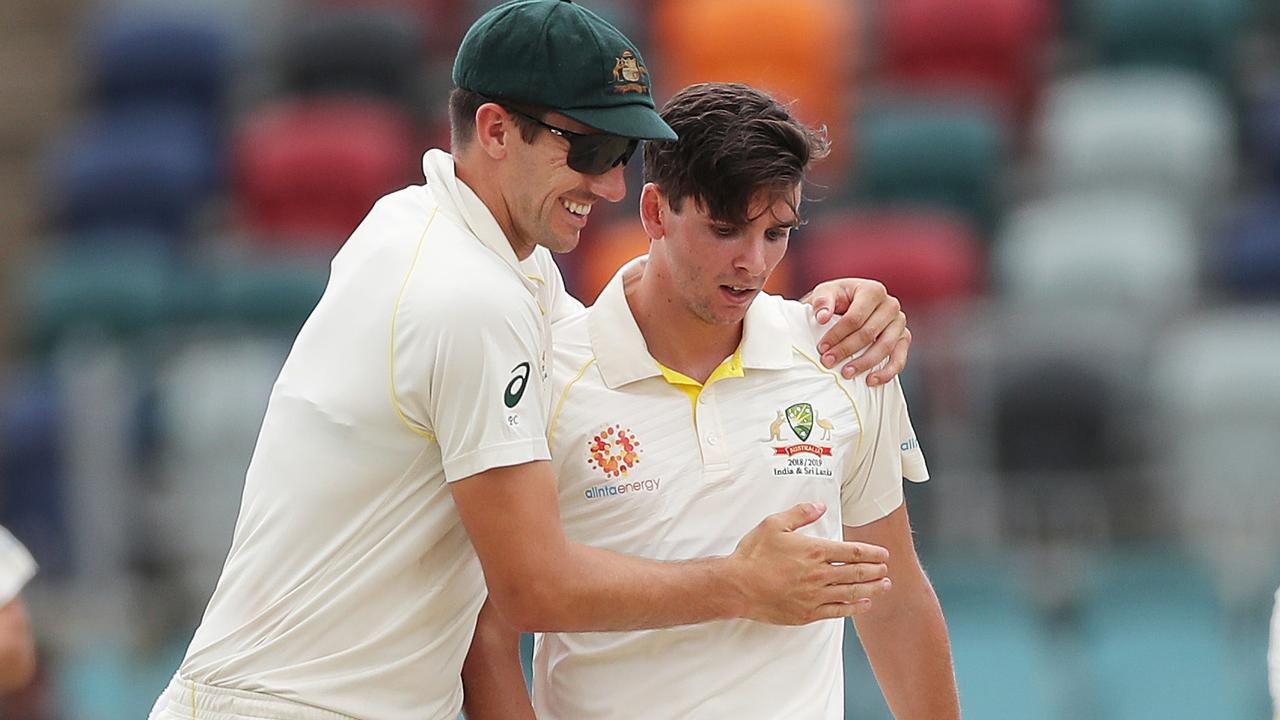 Pat Cummins and Jhye Richardson could be teammates in the Gabba Test
