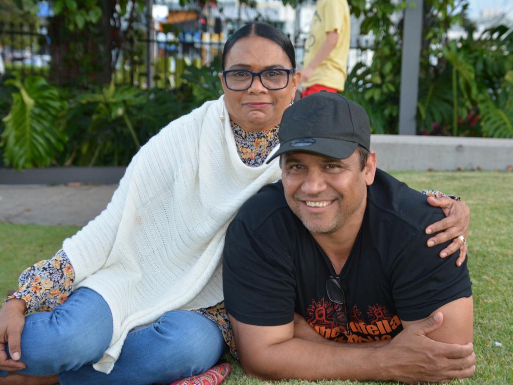 Avril and Leon Yeatman at the Big Talk One Fire event on September 16 at Munro Martin Parklands. Picture: Bronwyn Farr