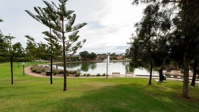 Freshwater Reserve is one of 10 waterfront reserves at West Lakes that would become dry zones under a plan.