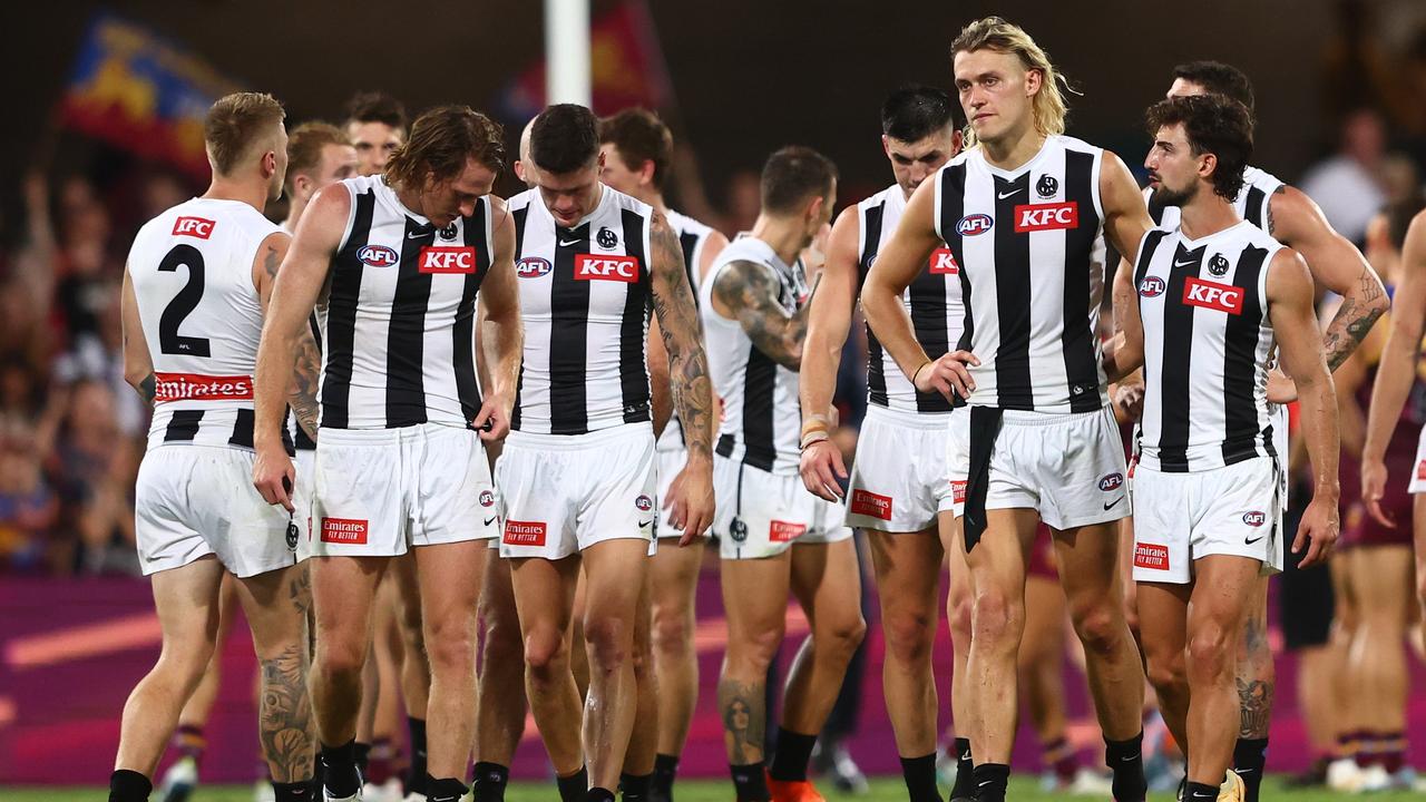 Collingwood was torched on turnover. Picture: Chris Hyde/AFL Photos/via Getty Images