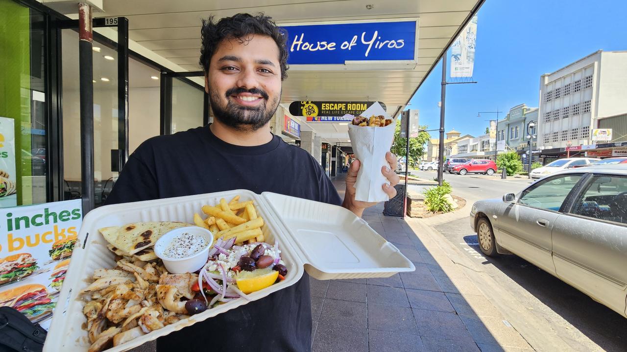 House of Yiros owner Ranjan Bhandari said Toowoomba has embraced his Greek street food since opening his eatery along Margaret Street.