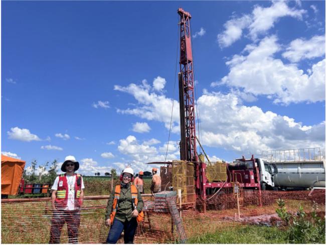 Drilling is unveiling 'exceptional' results at Mata da Corda. Pic: EQN