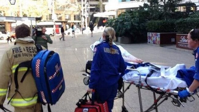Gas stove explosion at George St cafe injures two