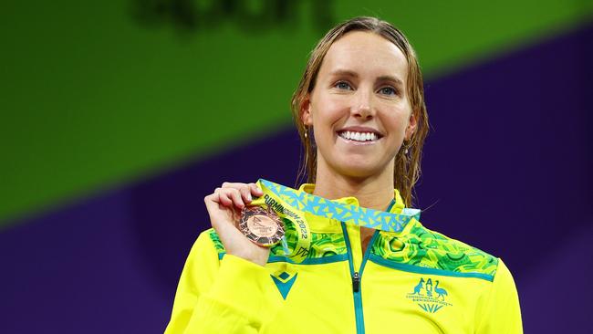 Emma McKeon is one of the biggest stars of the Aussie team. Picture: Elsa/Getty Images