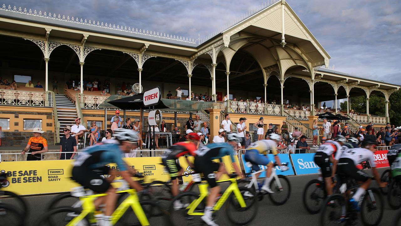 Santos Festival of Cycling village moved from Victoria Park Covid test hub to Victoria Square The Advertiser