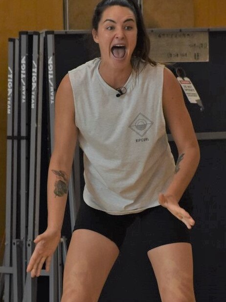 Former Australian player Sharni Norder was impressed by Rockhampton Grammar School's netball players.