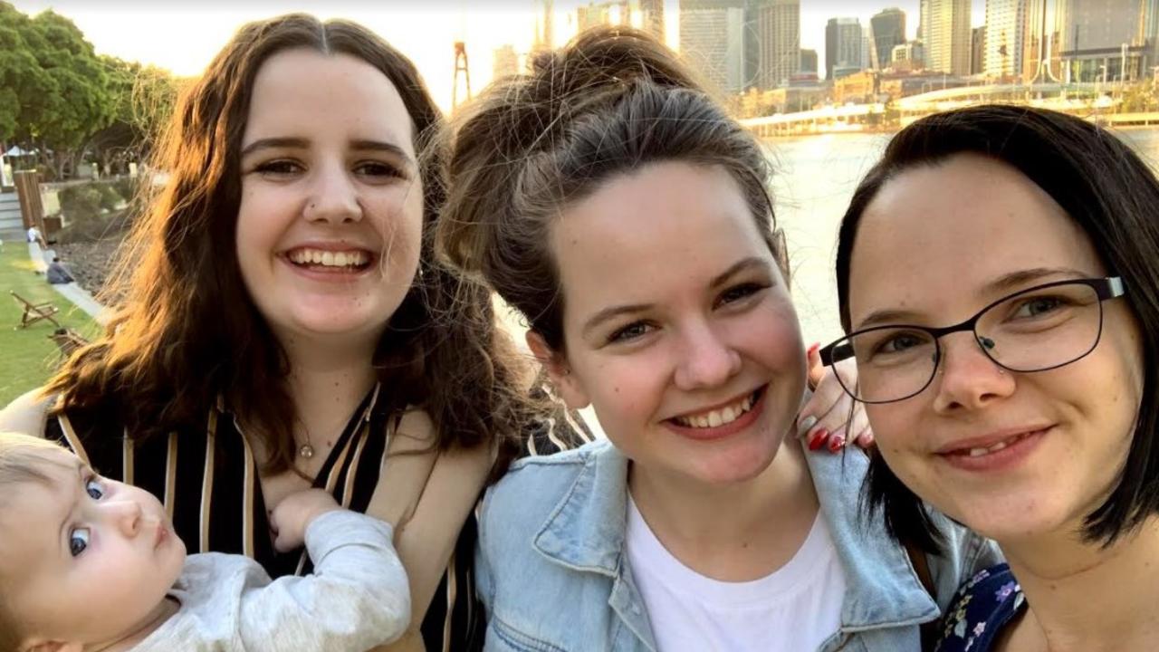 THREE SISTERS: Opening their new bridal store in Toowoomba later this year is stylist Naomi Anderson (left), owner Lizzi Meyer (centre) and seamstress Rachel O'Neill (right).