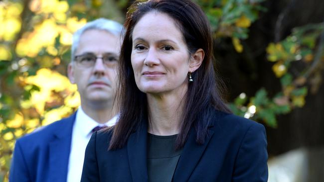 The Andrews government backed hotel quarantine boss Emma Cassar. Picture: NCA NewsWire / Andrew Henshaw