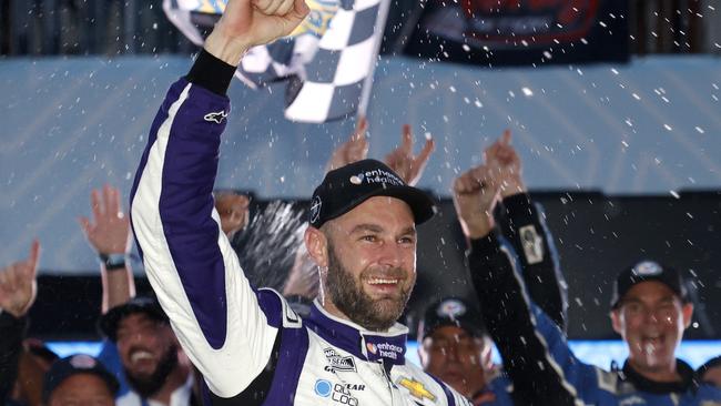 Shane van Gisbergen is considering a full-time switch to NASCAR, after stunning the motorsport world with a win on debut in Chicago. Picture: Getty Images.