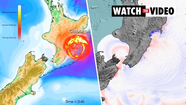 Scientists design scenario for earthquake and tsunami on Hikurangi subduction coast 