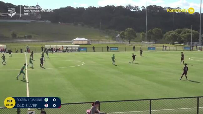 Replay: Tasmania v Queensland Silver (16C) - Football Australia Boys National Youth Championships Day 3