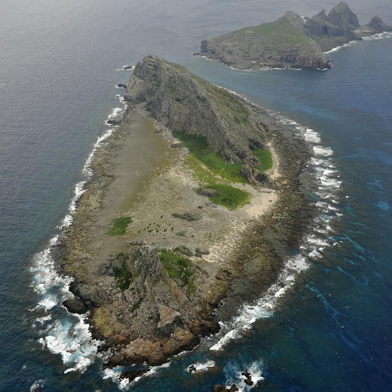 Uotsuri Jima or Diaoyu Dao, the biggest island in the disputed Senkaku Islands. Picture: Supplied.