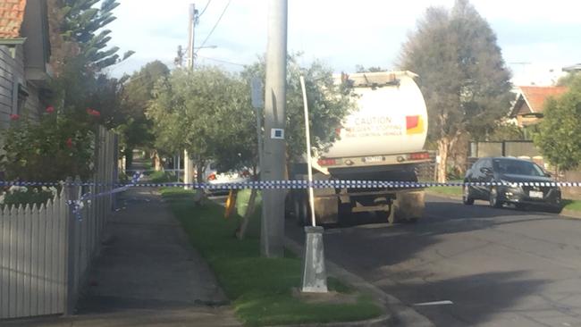 A body has been discovered in a bin by a garbage collector in Preston.