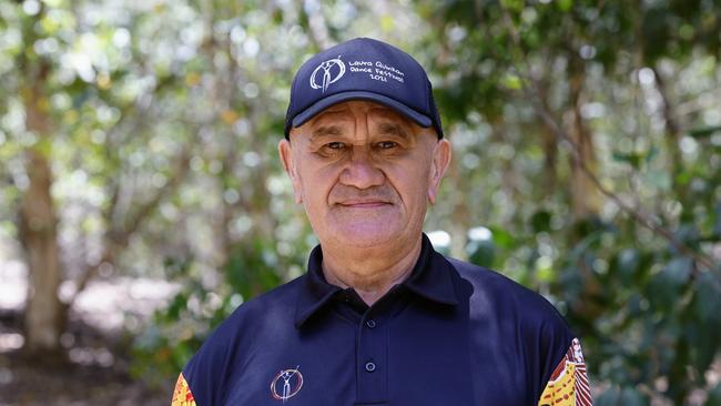 The Quinkan dancers will work with traditional owners to return the 2023 Laura Quinkan dance festival back to its traditional roots. CEO of Ang-Ganrra Aboriginal Corporation August Stevens. Picture: Brendan Radke