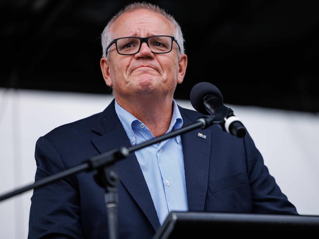 Former Prime Minister Scott Morrison. Picture: David Swift/NCA NewsWire