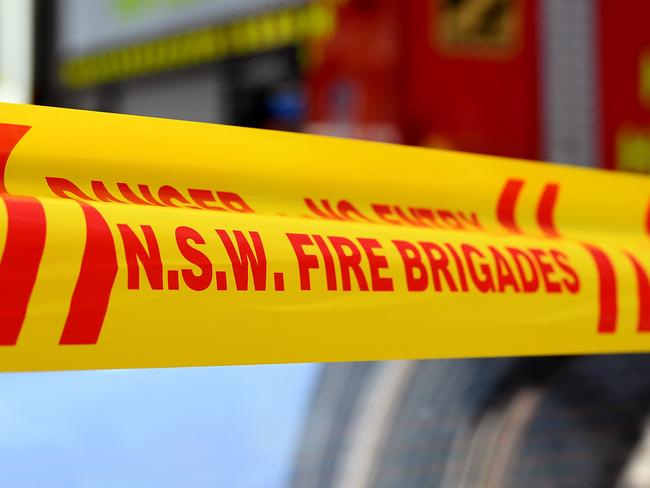 A generic image of NSW Fire and Rescue signage seen outside 52 Martin Place in Sydney, Tuesday, January 29, 2019. (AAP Image/ Joel Carrett) NO ARCHIVING