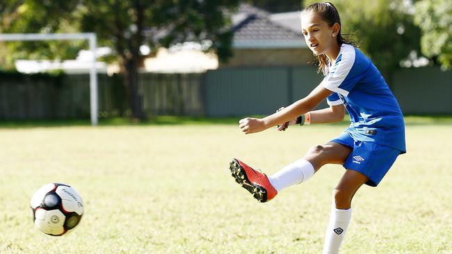 Marley is known for sharing her skills with others, and displaying good sportsmanship. Picture: John Appleyard