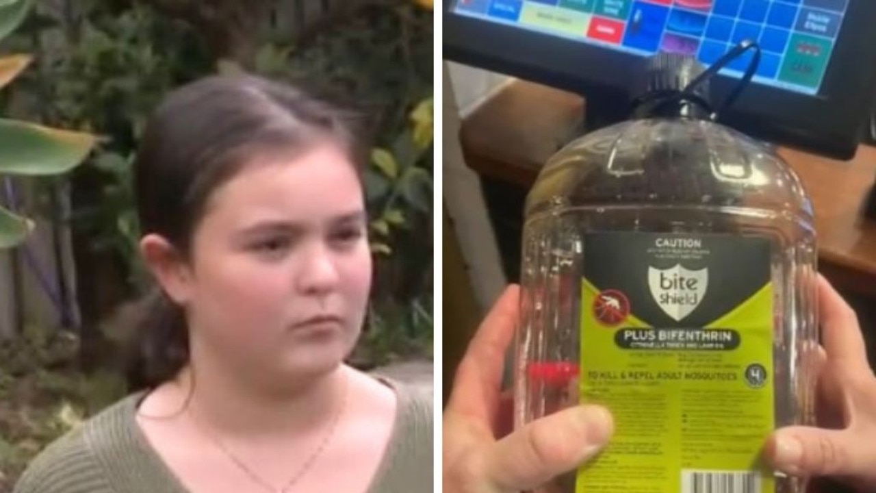 A family claims the “juice” they were served at a restaurant was definitely not juice. Picture: Channel 9